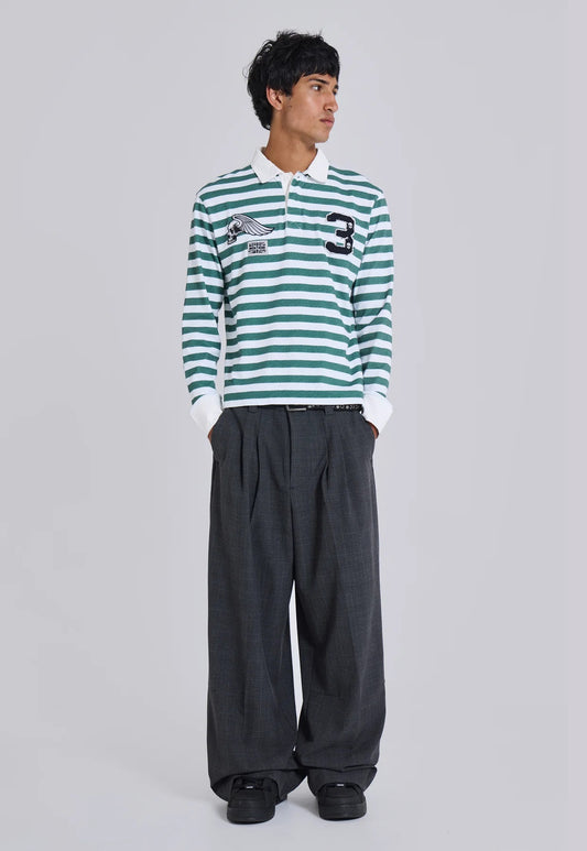Baggy Suit Pants - Grey