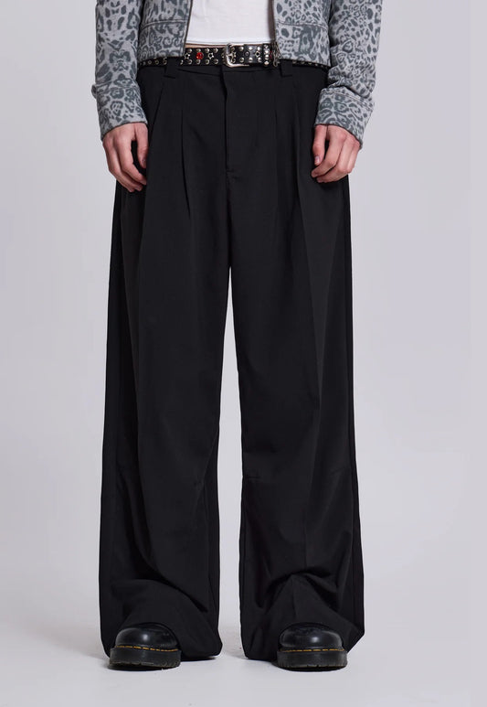 Baggy Suit Pants - Black