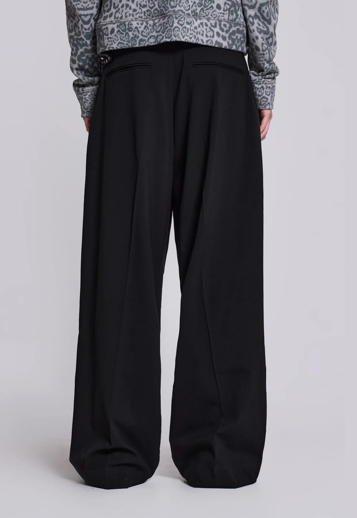 Baggy Suit Pants - Black