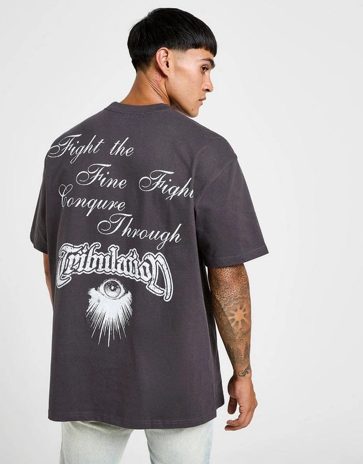 Tribulation Tee - Vintage Black