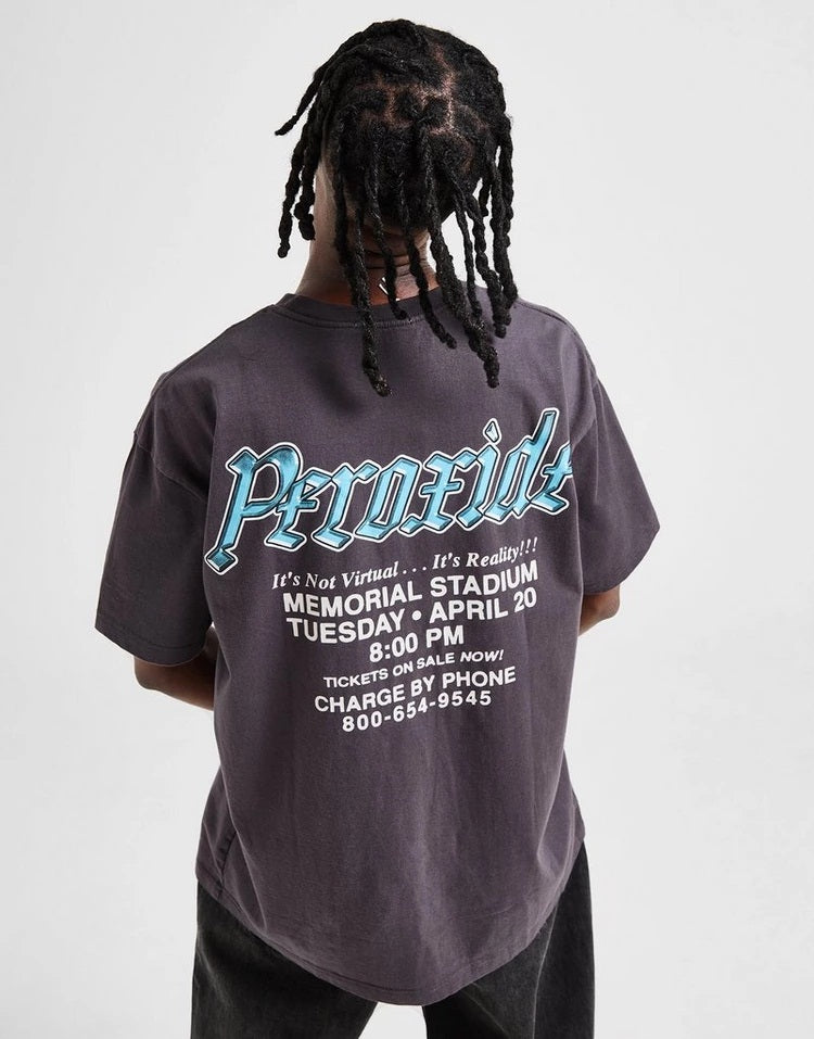 Peroxide Tee - Vintage Black